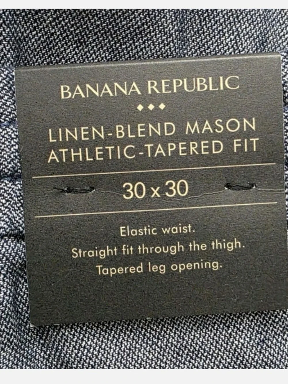 Banana Republic Heather Gray Pleated Chinos